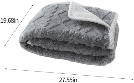 Waterproof Dog Blanket, Pet Throw Blanket for Large Dogs, Cats, Reversible Couch Cover Knurling Pattern Protector, Machine Washable - Image 3