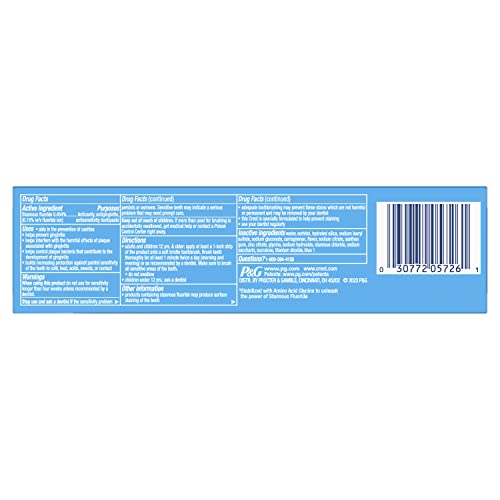 Crest Pro-Health Sensitive & Enamel Shield Toothpaste (4.3oz) - Image 8