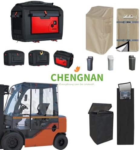Forklift Cover,All Weather Protection, Forklift Cover for Rain Up to 6000LB,EVA Transparent&600D Oxford Coated Silver Cloth,Forklift Cover Waterproof,57"L x 47"W x 52"H - Image 8