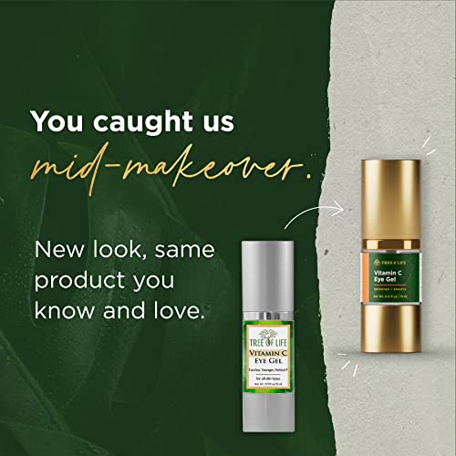 Tree of Life Vitamin C Brightening Complete 5-Pack: Serum (1 Oz), Moisturizer Cream (1.7 Oz), Eye Gel, (0.5 Oz), Toner (4 oz), Cleanser (4 oz), Renewing for Face, Clean Dermatologist-Tested Skin care - Image 2