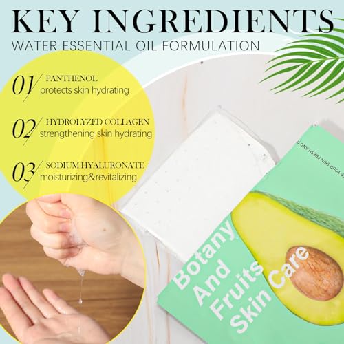 80 Pcs Combo Essence Face Masks Skincare Hydraiting Facial Mask Moisturizing Self Care Sheet Mask for Women Girls Home Spa Skin Care - Image 4
