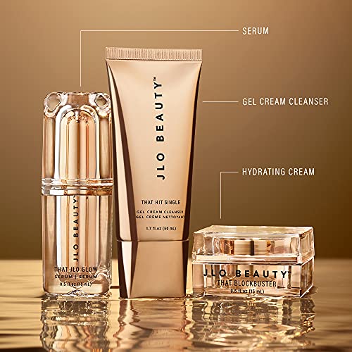 JLO BEAUTY That JLo Starter Kit | Includes Serum, Cleanser, and Cream, Gently Tightens, Clears, Brightens, and Hydrates for Smooth, Radiant Skin - Image 7