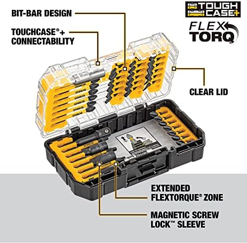 DEWALT Screwdriver Bit Set, Impact Ready, FlexTorq, 40-Piece (DWA2T40IR) - Image 3