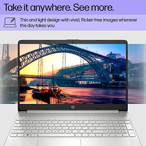 HP 15.6 inch Laptop, FHD Display, 12th Gen Intel Core i5, 16 GB RAM, 512 GB SSD, Intel Iris Xe Graphics, Windows 11 Home, 15-dy5399nr (2023),Silver - Image 3