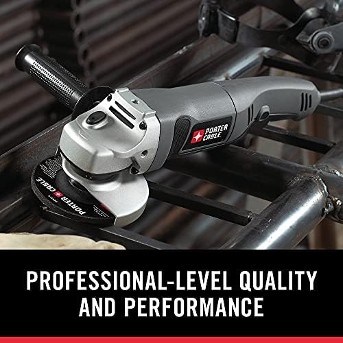 PORTER-CABLE Angle Grinder Tool, 4-1/2-Inch, 7.5-Amp (PC750AG), Grey,black - Image 6