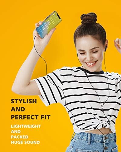 iPhone Headphones Earbuds Earphones wtih Lightning Connector Apple MFi Certified Compatible 14 13 12 11 Pro Max X XS XR 8 7 Plus with Microphone Controller SweetFlow Black - Image 5