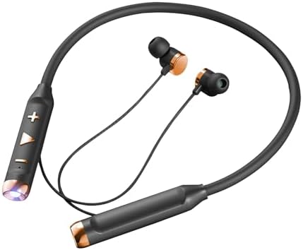 Generic Wireless Hanging Bluetooth Headset with Flashlight, Earphones Wireless Bluetooth for Gaming Sports Ultra Long Heavy Bass Noise Reduction Hanging, Bluetooth Headset My Orders Placed - Image 2