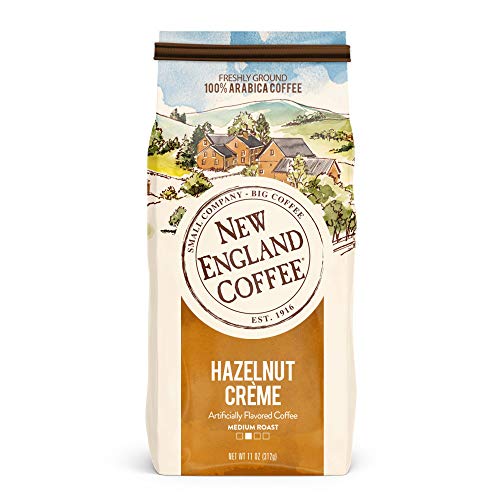 New England Coffee Variety Pack - Butter Pecan/Blueberry Cobbler/Hazelnut Crème, 11oz Bag (Pack of 3) - Image 4