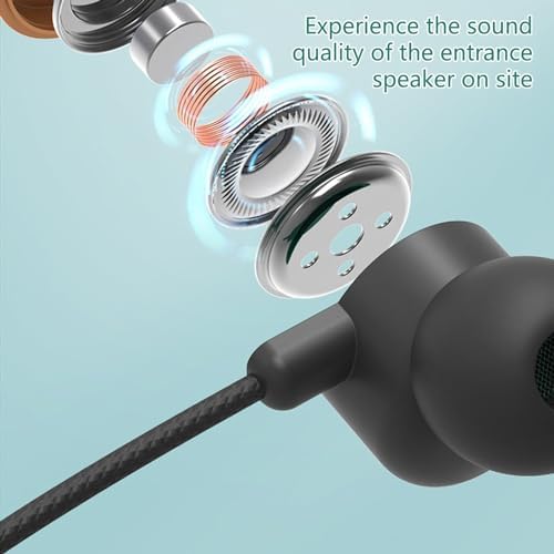 Generic Wireless Hanging Bluetooth Headset with Flashlight, Earphones Wireless Bluetooth for Gaming Sports Ultra Long Heavy Bass Noise Reduction Hanging, Bluetooth Headset My Orders Placed - Image 4